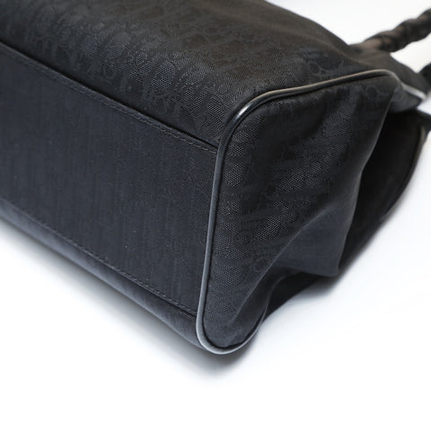Christian Dior Lovely Canvas Trotter Handbag black WS27032