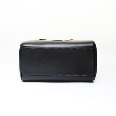 CELINE Triomphe Cuir 2way Handbag black WS27033