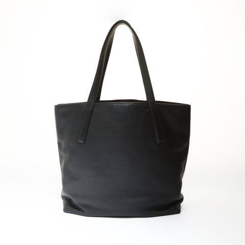 PRADA Leather Triangle with logo 2WAY Shoulder Bag black WS27036
