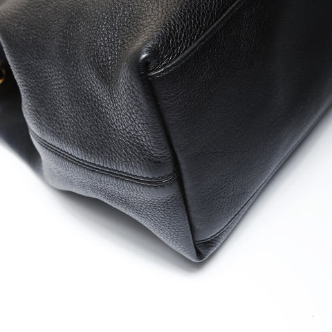 GUCCI Soho Interlocking Logo Chain Bag Shoulder Bag black WS27038