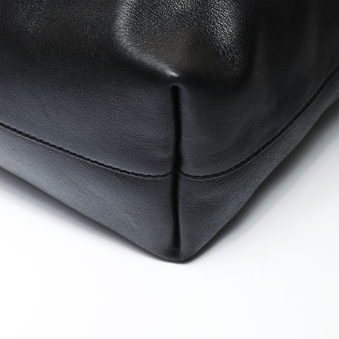 YVES SAINT LAURENT PARIS VII Cassandra Drawstring Bag Shoulder Bag black WS27040