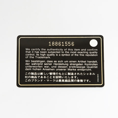 CHANEL No. 18 2013-2014 Straw Tote Bag COCO Mark Handbag black WS27046