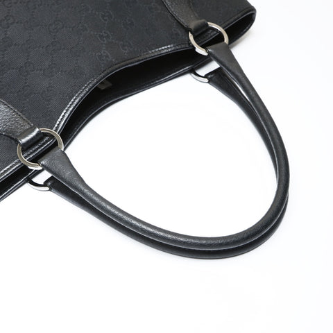 GUCCI GG canvas Shoulder Bag black WS27047