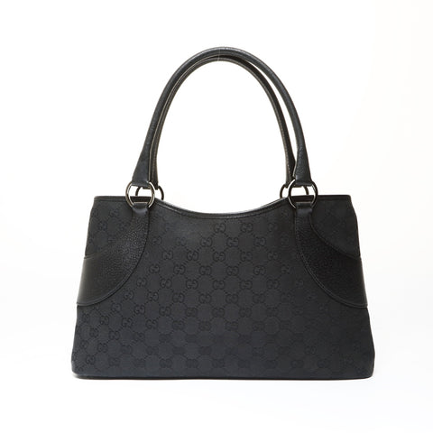 GUCCI GG canvas Shoulder Bag black WS27047