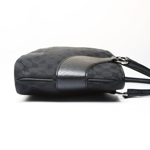 GUCCI GG canvas Shoulder Bag black WS27047