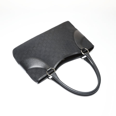 GUCCI GG canvas Shoulder Bag black WS27047