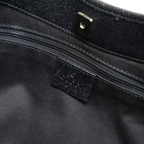 GUCCI GG canvas Shoulder Bag black WS27047