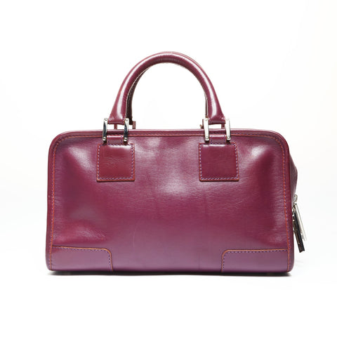 LOEWE Amazona28 Anag Lamb Handbag purple WS27050
