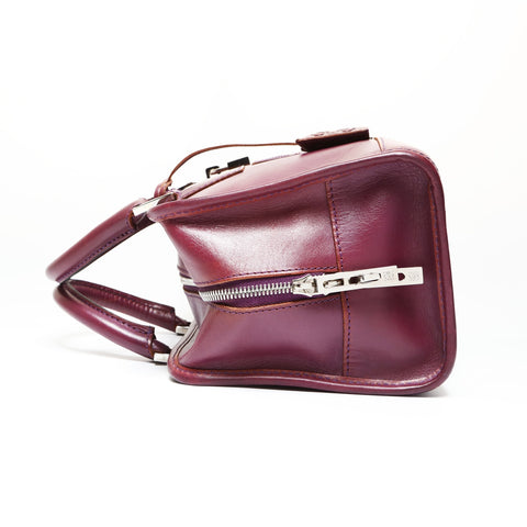 LOEWE Amazona28 Anag Lamb Handbag purple WS27050