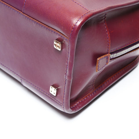 LOEWE Amazona28 Anag Lamb Handbag purple WS27050