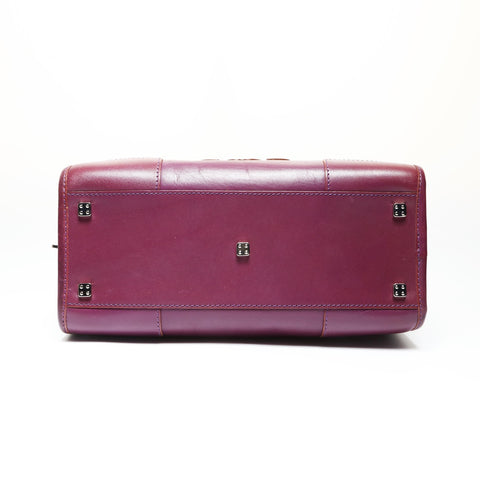 LOEWE Amazona28 Anag Lamb Handbag purple WS27050