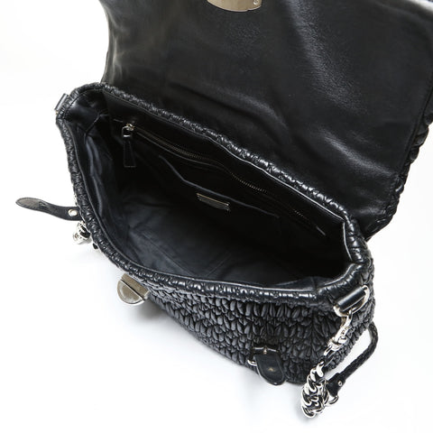 Miu Miu Materasse Shoulder Bag black WS27051