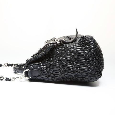 Miu Miu Materasse Shoulder Bag black WS27051