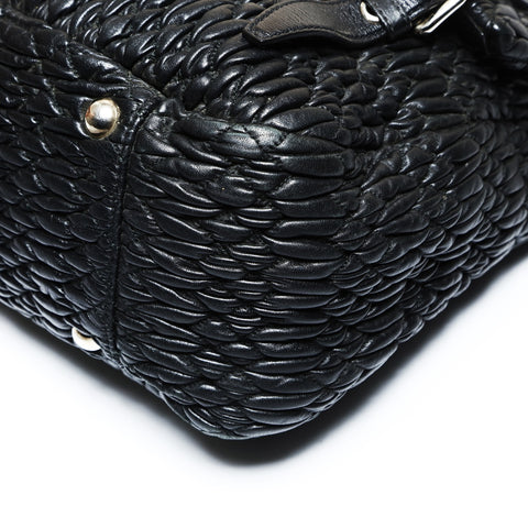 Miu Miu Materasse Shoulder Bag black WS27051
