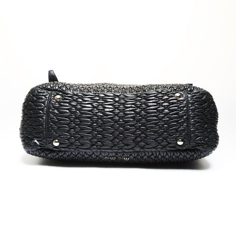 Miu Miu Materasse Shoulder Bag black WS27051