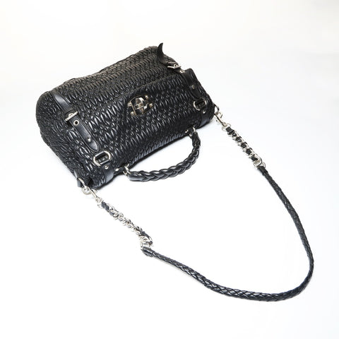 Miu Miu Materasse Shoulder Bag black WS27051