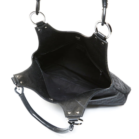 GUCCI GG canvas Shoulder Bag black WS27052