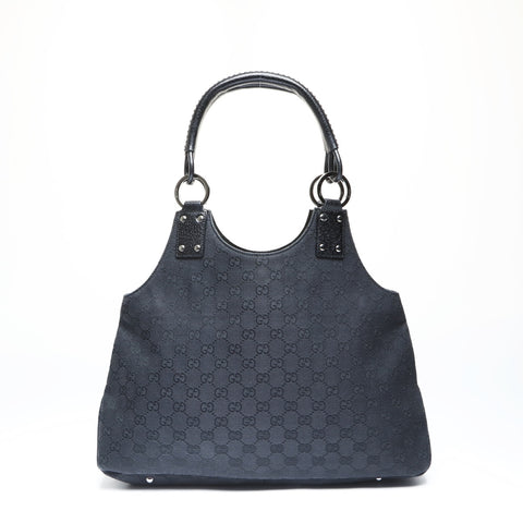 GUCCI GG canvas Shoulder Bag black WS27052