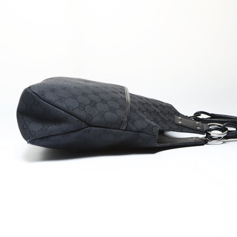 GUCCI GG canvas Shoulder Bag black WS27052