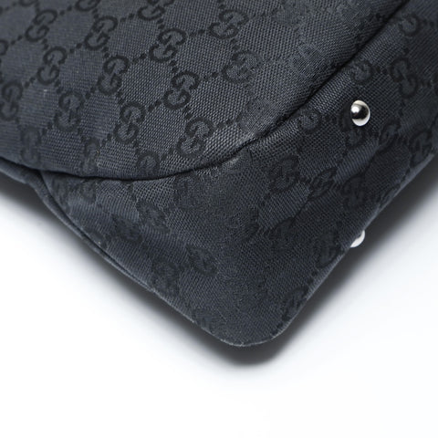 GUCCI GG canvas Shoulder Bag black WS27052