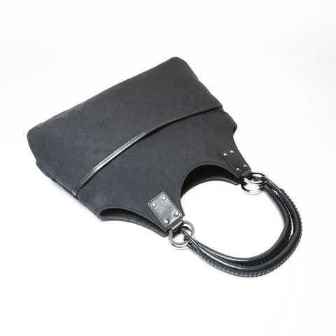 GUCCI GG canvas Shoulder Bag black WS27052