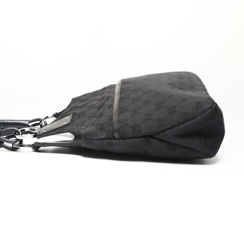 GUCCI GG canvas Shoulder Bag black WS27053