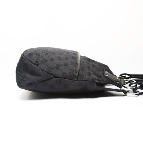 GUCCI GG canvas Shoulder Bag black WS27053