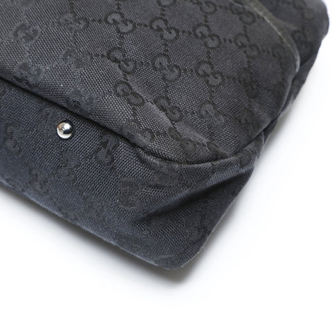GUCCI GG canvas Shoulder Bag black WS27053