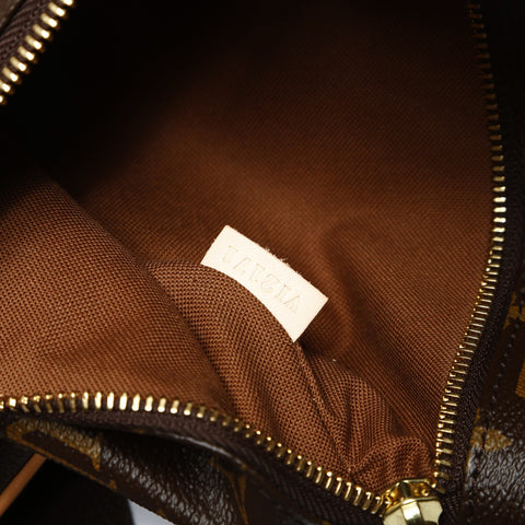 LOUIS VUITTON 2011 Monogram Pochette Valmy Shoulder Bag Brown WS27054