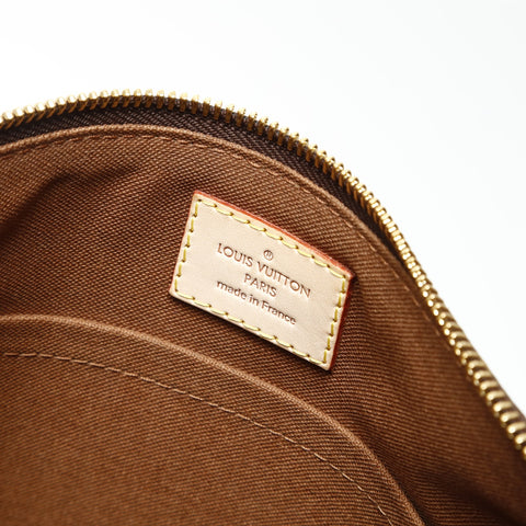 LOUIS VUITTON 2011 Monogram Pochette Valmy Shoulder Bag Brown WS27054