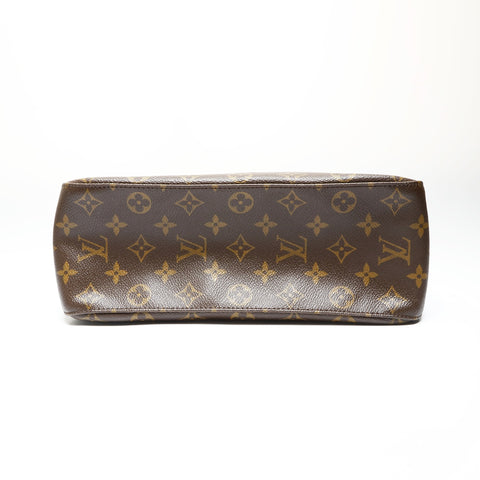 LOUIS VUITTON Monogram Looping GM 2001 Shoulder Bag Brown WS27055