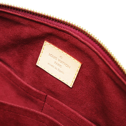 LOUIS VUITTON 2013 Pallas Monogram Tote Bag Brown WS27058