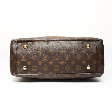 LOUIS VUITTON 2013 Pallas Monogram Tote Bag Brown WS27058