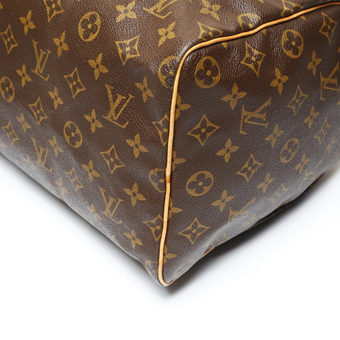 LOUIS VUITTON 2002 Monogram Speedy 40 Handbag Brown WS27060