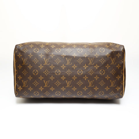 LOUIS VUITTON 2002 Monogram Speedy 40 Handbag Brown WS27060