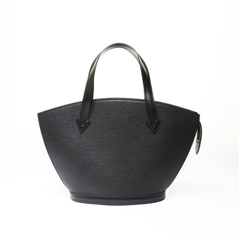 LOUIS VUITTON 1997 Epi Saint-Jacques Handbag black WS27065
