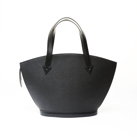 LOUIS VUITTON 1997 Epi Saint-Jacques Handbag black WS27065