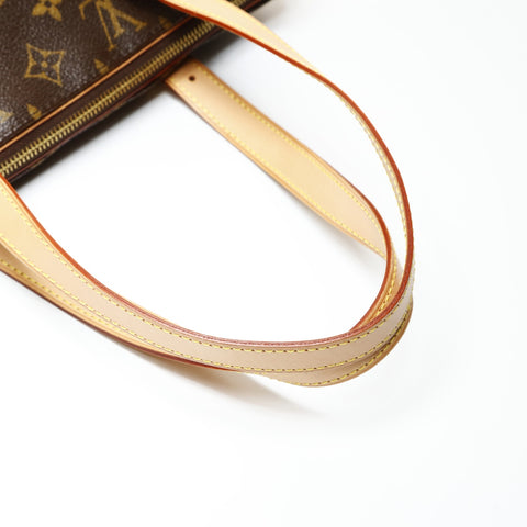 LOUIS VUITTON 2005 Monogram Popincourt Shoulder Bag Brown WS27066