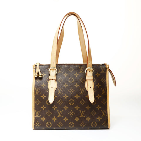 LOUIS VUITTON 2005 Monogram Popincourt Shoulder Bag Brown WS27066