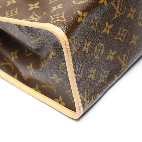 LOUIS VUITTON 2005 Monogram Popincourt Shoulder Bag Brown WS27066