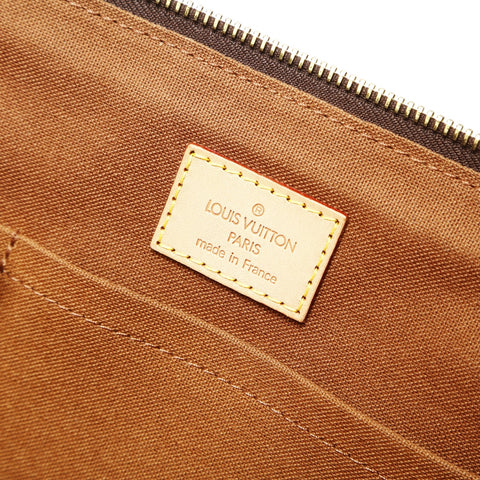 LOUIS VUITTON 2005 Monogram Popincourt Shoulder Bag Brown WS27066