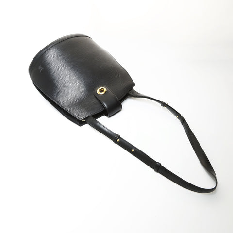 LOUIS VUITTON 1998 Epi Cluny Shoulder Bag black WS27067