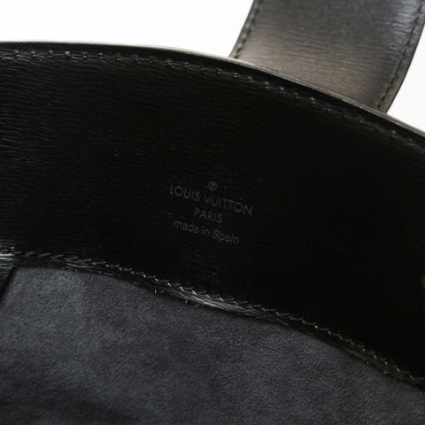 LOUIS VUITTON 1998 Epi Cluny Shoulder Bag black WS27067