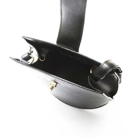 LOUIS VUITTON 1998 Epi Cluny Shoulder Bag black WS27067