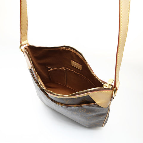 LOUIS VUITTON 2008 Monogram Odeon MM Shoulder Bag Brown WS27069