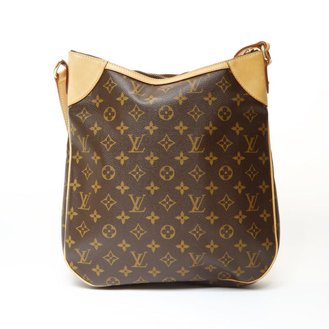 LOUIS VUITTON 2008 Monogram Odeon MM Shoulder Bag Brown WS27069