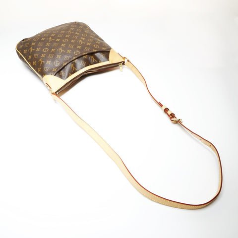 LOUIS VUITTON 2008 Monogram Odeon MM Shoulder Bag Brown WS27069