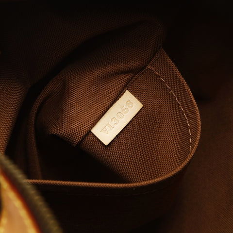 LOUIS VUITTON 2008 Monogram Odeon MM Shoulder Bag Brown WS27071