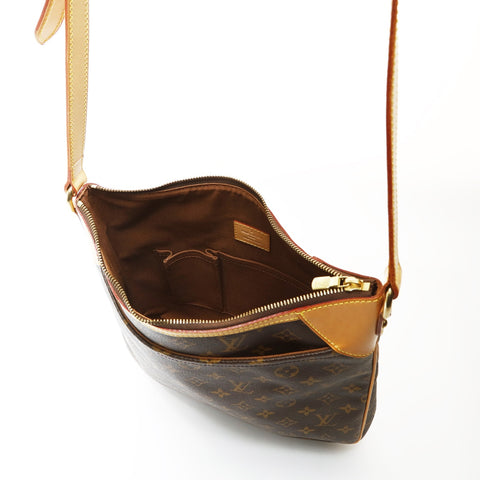 LOUIS VUITTON 2008 Monogram Odeon MM Shoulder Bag Brown WS27071