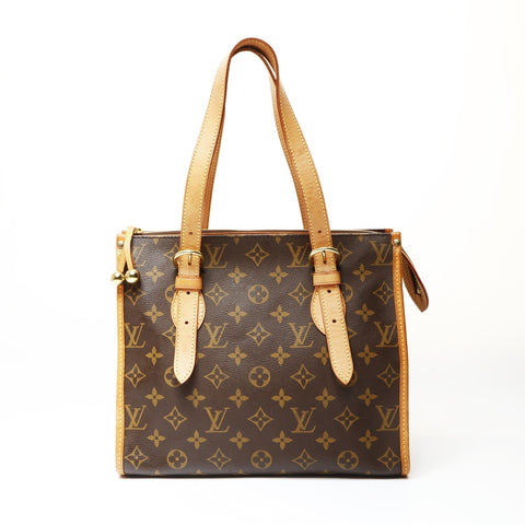 LOUIS VUITTON 2006 Monogram Popincourt Shoulder Bag Brown WS27077